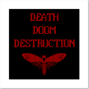 Death, Doom, Destruction! Posters and Art